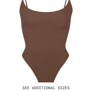 Skims Brown Bodysuit